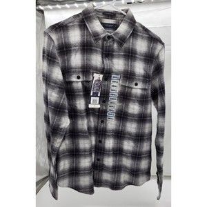 Lucky Brand Men's S Small Button Down Shirt Flannel Plaid Style New